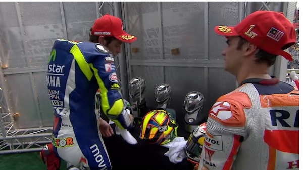 MotoGP, Rossi a Pedrosa: “Marc è un figlio di p…”