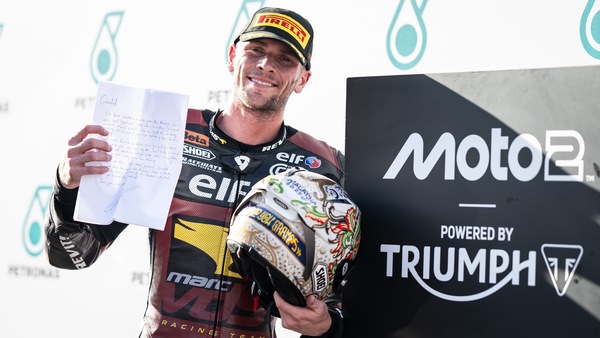 Moto2: Jake Dixon e la dedica speciale al nonno per il trionfo a Sepang