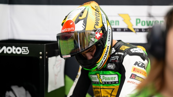 Moto3, Simoncelli rivela: “Dettwiler? Quando tornerà, sarà un nostro pilota”