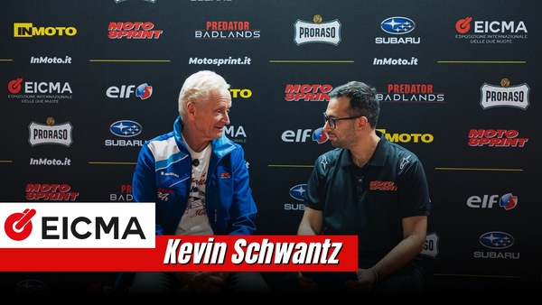 EICMA 2025, Kevin Schwantz: "Della MotoGP di oggi mi tengo solo le hospitality"