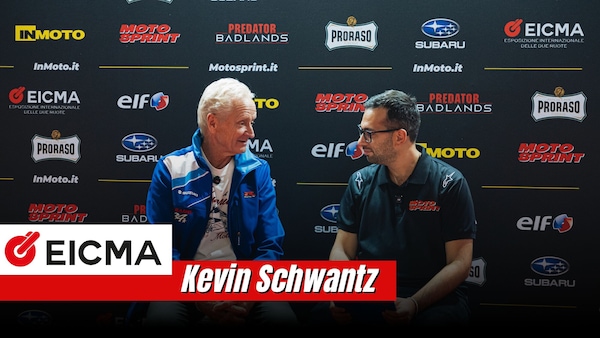 EICMA 2025, Kevin Schwantz: "Della MotoGP di oggi mi tengo solo le hospitality"