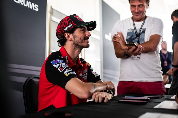 Portimao, Bagnaia: “Quest’anno è capitata anche la foratura, la prima in MotoGP”