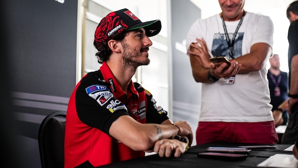 Portimao, Bagnaia: “Quest’anno è capitata anche la foratura, la prima in MotoGP”