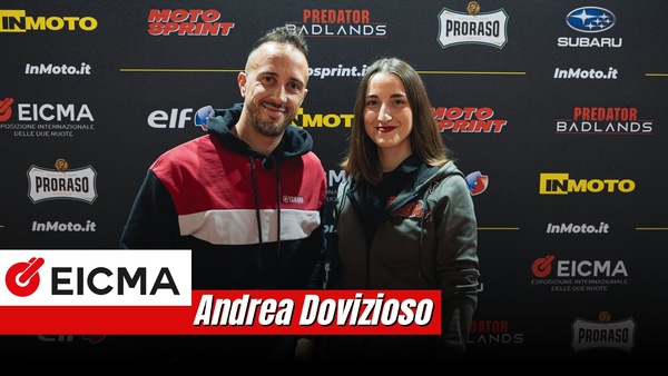 EICMA 2025, Dovizioso: "Bulega in MotoGP? Questi due weekend importanti in ottica futura"