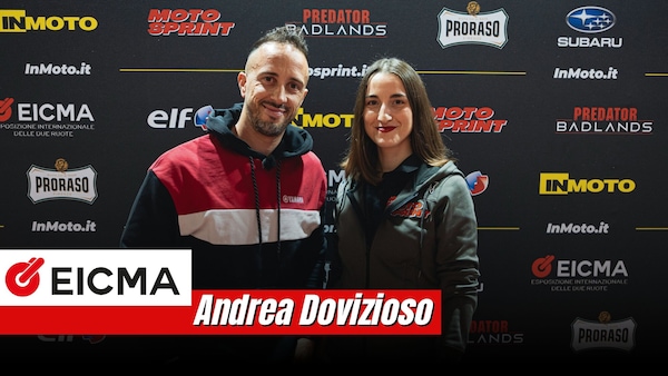 EICMA 2025, Dovizioso: "Bulega in MotoGP? Questi due weekend importanti in ottica futura"