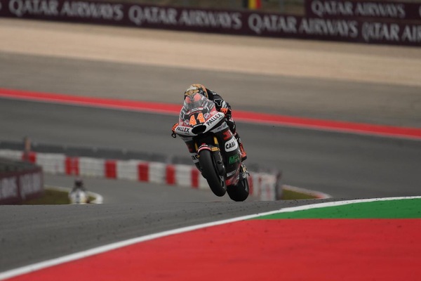 Moto2 Portimao: Aron Canet fa sue anche le P2, fuori dai 10 Vietti e Arbolino