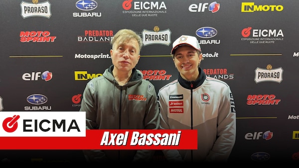 EICMA 2025, Bassani: "Al momento Bulega è senza avversari, spero di diventarlo io"