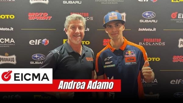 EICMA 2025, Andrea Adamo: "Sono pronto per la MXGP, era il momento giusto"