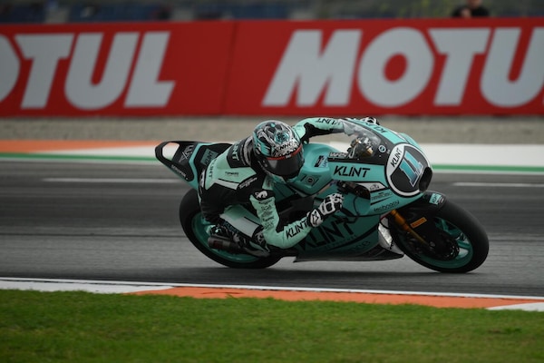 Moto2 Valencia: Alex Escrig apre le danze, segue Manuel Gonzalez, quinto Diogo Moreira