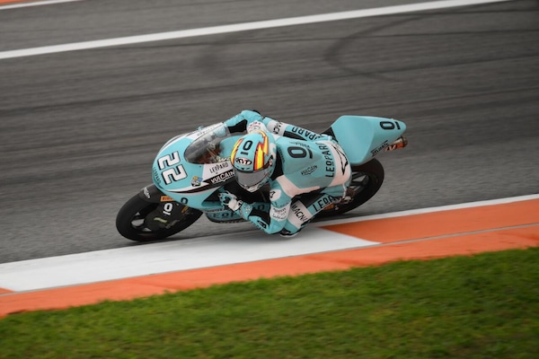 Moto3, Almansa da record a Valencia. Pini e Lunetta in Q2