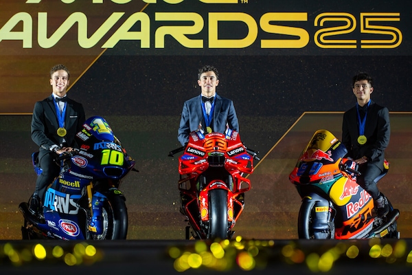 MotoGP Awards 2025: tutte le foto della serata in cui i Campioni sono stati premiati