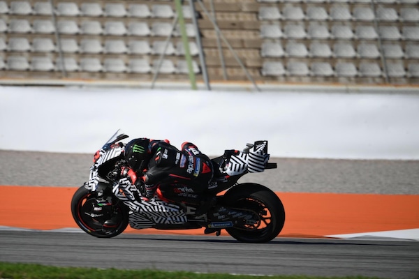 Valencia Test, Bezzecchi: “Provate la metà delle cose ma ci sono aspetti positivi”