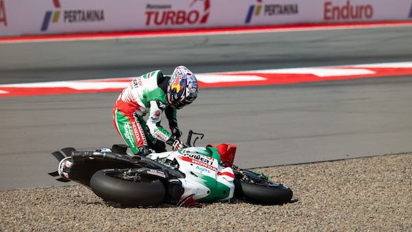 MotoGP: Zarco re delle cadute, Bagnaia scivola meno di Marc ma quasi sempre nei GP