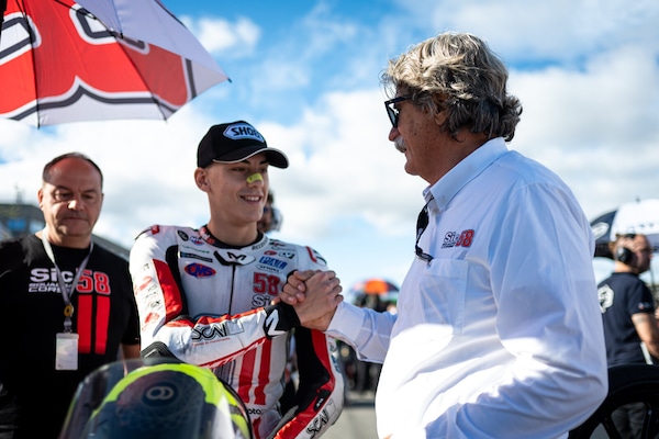 Simoncelli: “Lunetta farà strada, e faccio i complimenti ai suoi genitori”