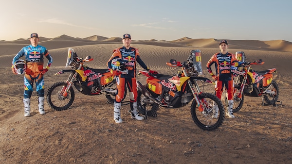 Rally Raid: il team ufficiale KTM è pronto a difendere il trono alla Dakar 2026