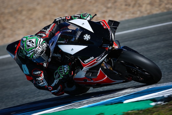 SBK Jerez Test: Alex Lowes chiude il 2025 con il miglior tempo, Petrucci a sei decimi