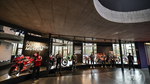 Inaugurato il Racing Motorcycle Museum: dalla Yamaha di Kenny Roberts alla Honda di Marquez