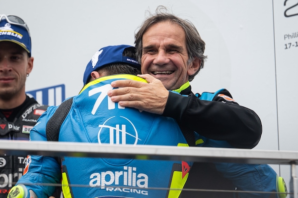 Davide Brivio fiducioso: “Aprilia ha ridotto il gap da Ducati”