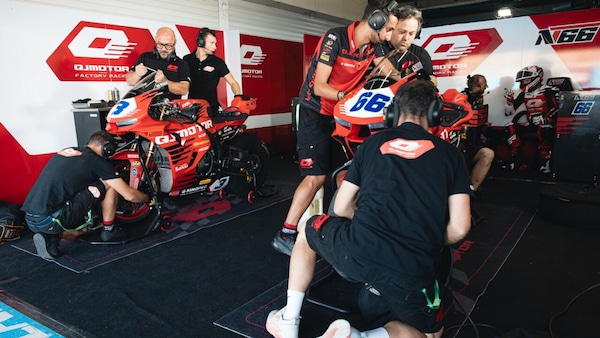 Un V4 in progettazione: QJMotor vuole anche la SBK