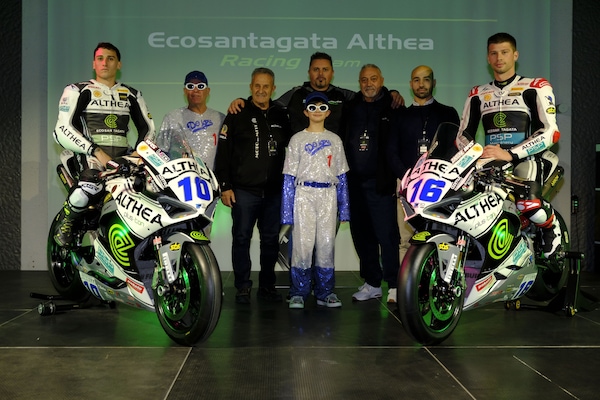 ECOSANTAGATA ALTHEA RACING TEAM PRESENTA LA STAGIONE 2026 A "MOTO DEI MITI"