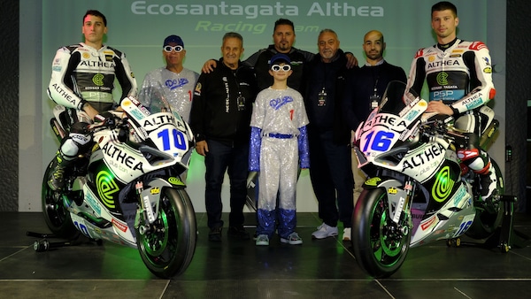 ECOSANTAGATA ALTHEA RACING TEAM PRESENTA LA STAGIONE 2026 A "MOTO DEI MITI"