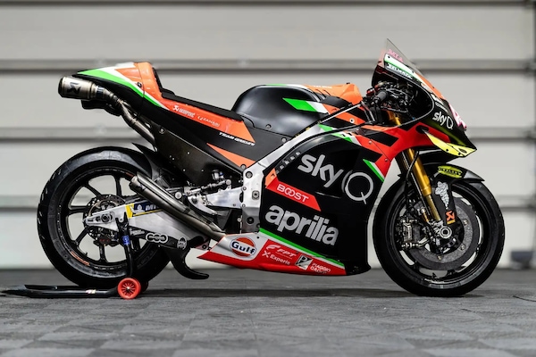 MotoGP, Aleix Espargaro mette all’asta la sua Aprilia RS-GP