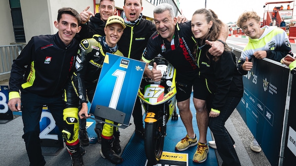 CIV, Pritelli: “Entrare nella VR46 Riders Academy è stata una grande emozione”