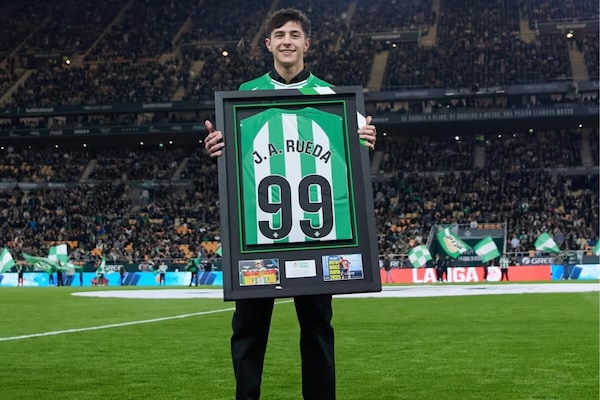 José Antonio Rueda ospite del Real Betis