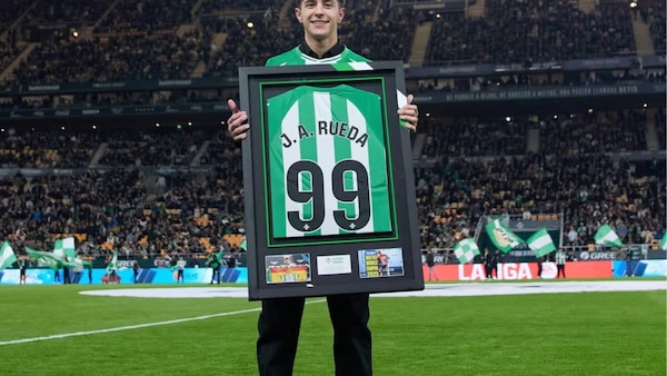 José Antonio Rueda ospite del Real Betis