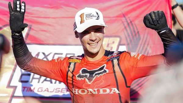 MXGP: Honda saluta Tim Gajser