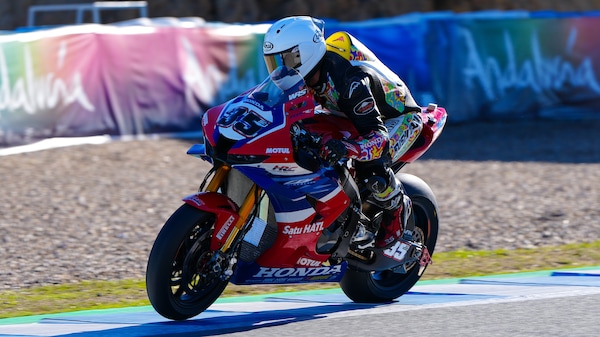 SBK, tegola in casa HRC: infortunio in allenamento per Somkiat Chantra