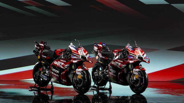 MotoGP, rivelate le Ducati 2026 di Marc Marquez e Francesco Bagnaia