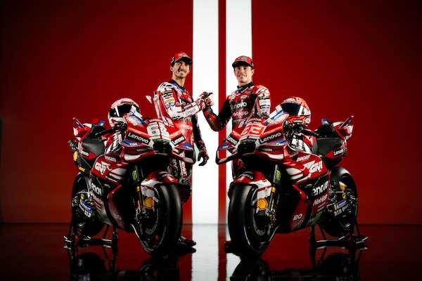 MotoGP, Ducati svela la nuova Desmosedici di Márquez e Bagnaia