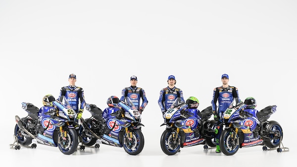 Superbike: Yamaha presenta le formazioni ufficiali, scompare Monster Energy