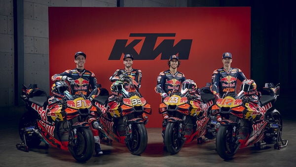 MotoGP, ecco le quattro KTM 2026