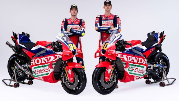 MotoGP, svelate le due Honda di Joan Mir e Luca Marini 2026