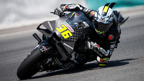 Mir anticipa la pioggia: Honda leader del test MotoGP di Sepang