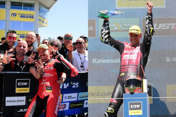 CIV Superbike, Broncos continua con Cavalieri e Saltarelli. Rovelli in Penta