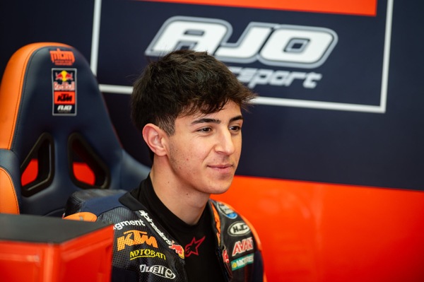 Moto2, Rueda al debutto: “Voglio divertirmi e lottare per la vittoria”