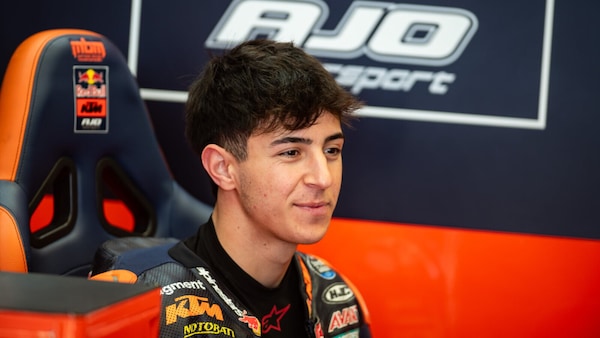 Moto2, Rueda al debutto: “Voglio divertirmi e lottare per la vittoria”