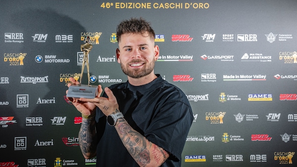 Caschi d’Oro, Delbianco: “Un premio che sognavo da quando ero un ragazzino”