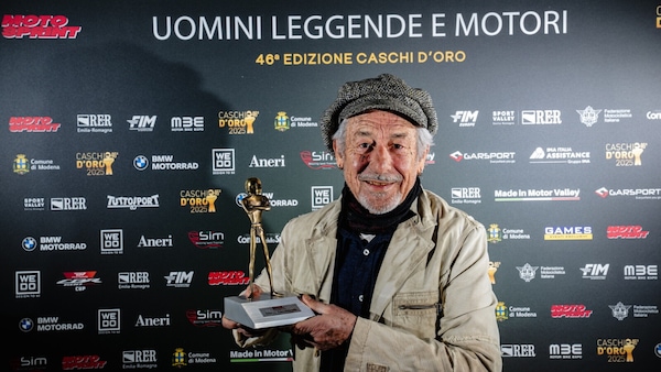 Caschi d'Oro, Lucchinelli: "Fino a 20 anni ho fatto il ruspista, poi il titolo. Marquez vuole più titoli di Rossi"