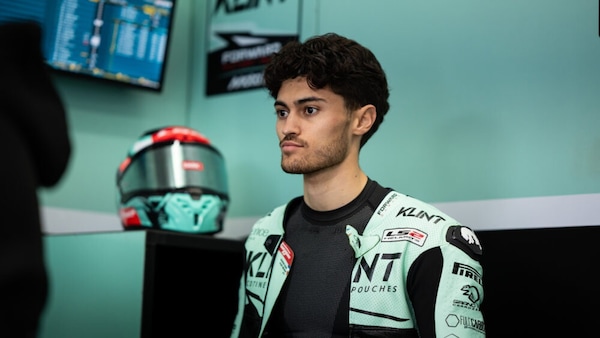 Moto2 test Jerez, Escrig al vertice: “Tutto è stato spontaneo alla guida”