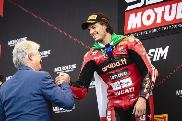 SBK Australia, Bulega: “Felice di essere diventato l’italiano più vincente in SBK”