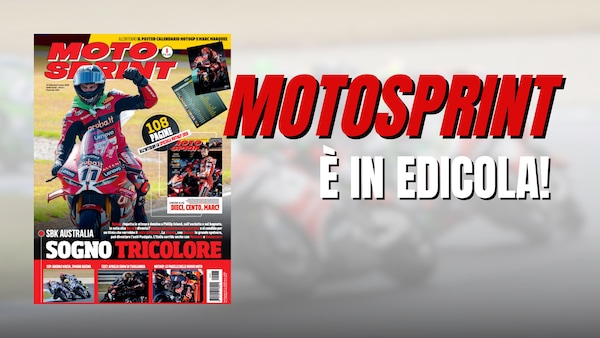 Motosprint è in edicola!