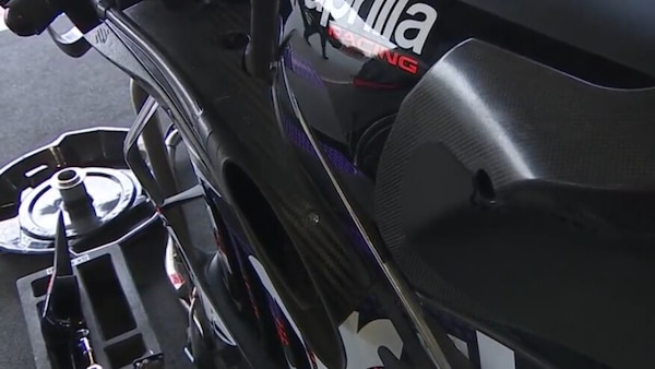 Novità aerodinamica in casa Aprilia: ecco F-duct come in F1