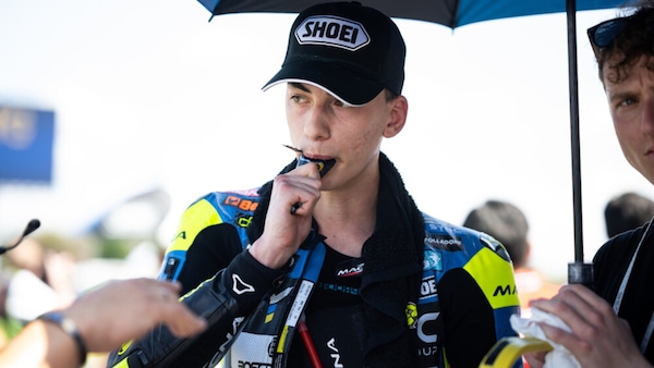 Moto2 Thailandia: Lunetta nuovamente infortunato alla gamba destra