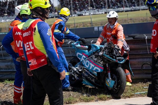 Moto2, Alonso: “Non riuscivo a muovermi. Era come se il mio corpo stesse gridando”