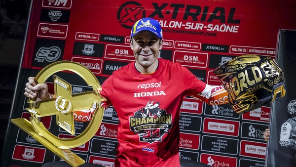 Trial, vince sempre lui: Toni Bou trionfa in Francia e si assicura il 39° titolo