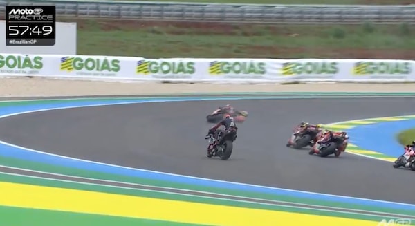 MotoGP: le brutte cadute avvenute sul circuito di Goiania nelle Practice